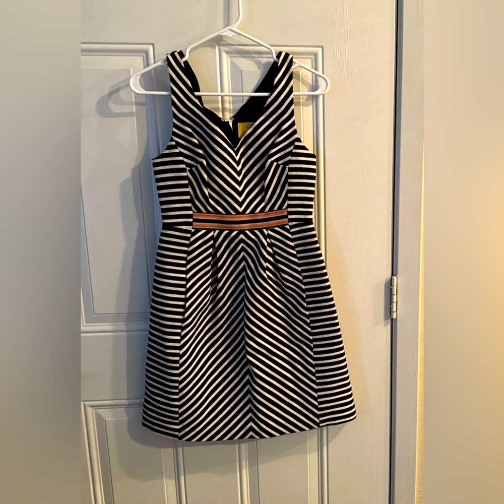 Maeve Sleeveless Striped Dress